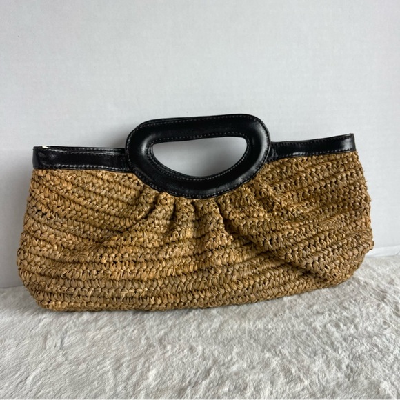 Tommy Bahama Woven Bag TW74246 Napoli 5016 Frappe MSRP $128. - Picture 3 of 11